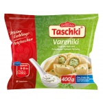 Taschki Vareniki mit Frischkäse-Spinat-Füllung