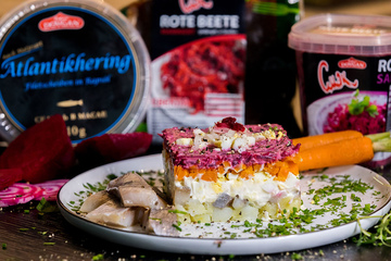 Hering im Peltzmantel