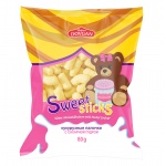 DOVGAN "Sweet Sticks" Süße Maisstäbchen mit Puderzucker