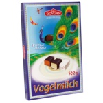 DOVGAN "Vogelmilch" Schaumzuckerware Kakao-, Vanille- und Himbeergeschmack