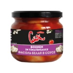 Cmak Bohnen in Tomatensauce