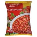 Amino Instant Tomato Soup with Noodles