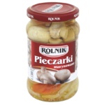 Rolnik Champignons mit Karotten und Zwiebeln