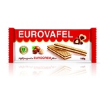 Eurocrem "Eurovafel" Waffelschnitten Haselnussgeschmack