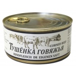 Corned Beef in its own juice "Tushonka"