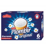 Plombir Ice Cream with Vanilla Flavor (6 x 130ml)