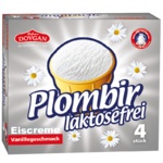 Plombir Eiscreme Laktosefrei (4 x 130 ml)