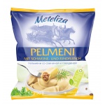 Meteliza Pelmeni mit Schweine- und Rindfleischfüllung