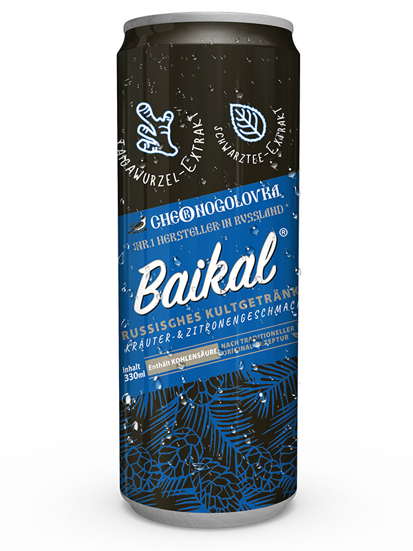 "Baikal" Russisches Kultgetränk Kräuter-& Zitronengeschmack