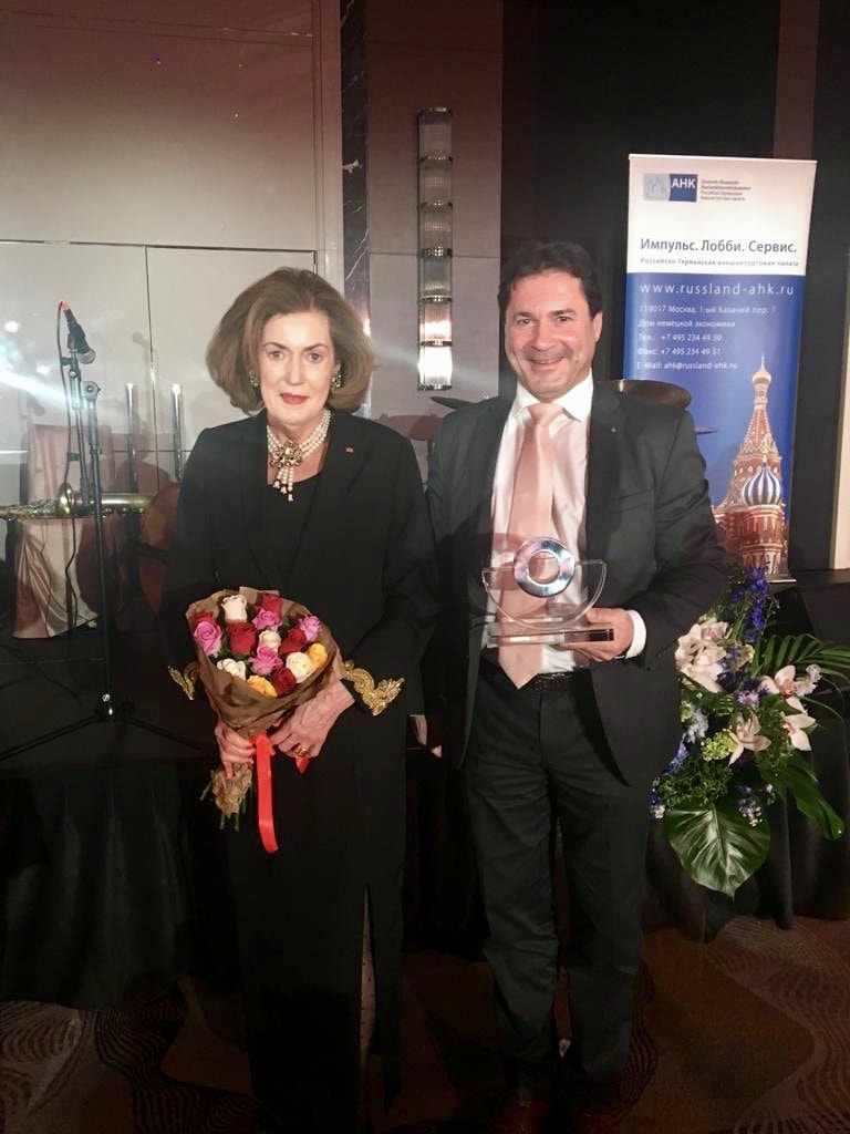 Dovgan gewinnt den Deutsch-Russischen Mittelstandspreis