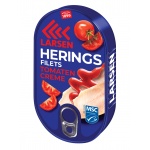 LARSEN Herring fillets in spicy tomato sauce MSC