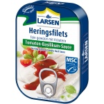LARSEN Heringsfilets Tomaten-Basilikum-Sauce MSC