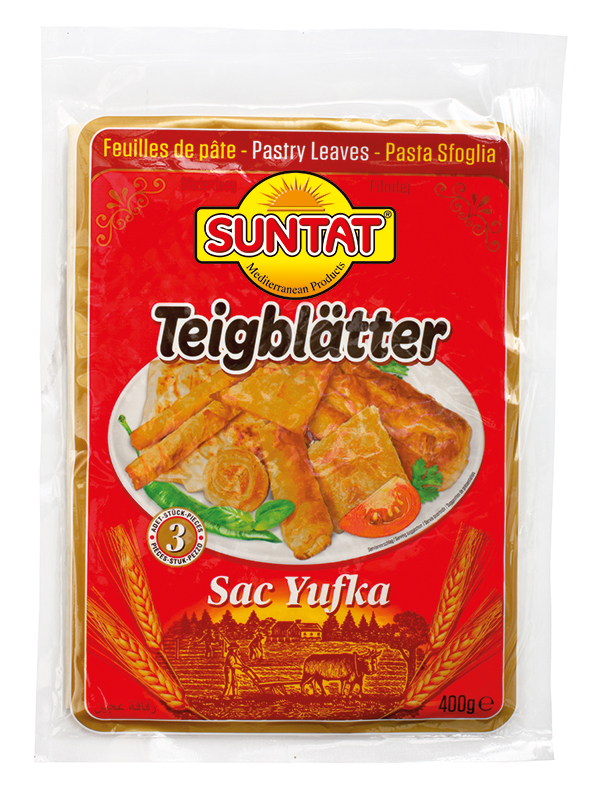 SUNTAT Yufka-Teigblätter viereckig 400 g
