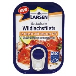 LARSEN Geräucherte Wildlachsfilets in Rapsöl und eigenem Saft MSC