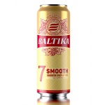 Baltika 7 Smooth Filtration Bier 4,7 % vol.