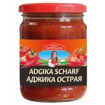 DOVGAN Adgika Hot Spicy Tomato and Pepper Sauce
