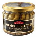 DOVGAN Memel Sprats Smoked in Rapeseed Oil