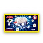 Plombir Eiscreme mit Vanillegeschmack
