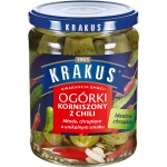 Krakus Ogorki eingelegte Gurken mit Chili