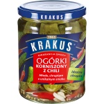 Krakus Ogorki Pickled Cucumbers with Chili