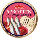 DOVGAN Kilka Sprats Unroasted in Tomato Sauce