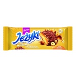 Goplana Jeżyki advokat Teegebäck mit Puffreis und Haselnüssen in Milchschokolade
