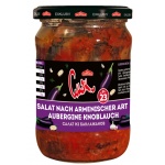 Cmak Salat nach armenischer Art Auberginen-Knoblauch