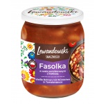 Lewandowski "Fasolka po bretonsku" Weiße Bohnen mit Würstchen in Tomatensauce