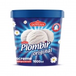 Plombir Eiscreme mit Vanillegeschmack