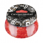 DOVGAN Lachskaviar Style mit Frischkäsezubereitung rot