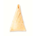 Dreieck-Blätterhefeteigtaschen mit Quarkfüllung