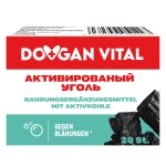 Dovgan Vital Nahrungsergänzungsmittel Aktivkohle-Tabletten