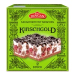 DOVGAN Kirschgold - Kakaotorte mit Kirschen 2 Stück