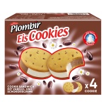 Plombir Eis Cookies mit Vanille- und Schokoeiscreme